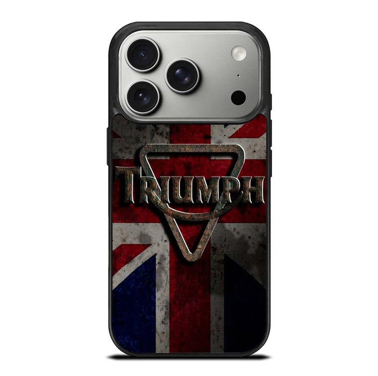 TRIUMPH MOTORCYCLE EMBLEM 2 iPhone 17 Pro Case Cover