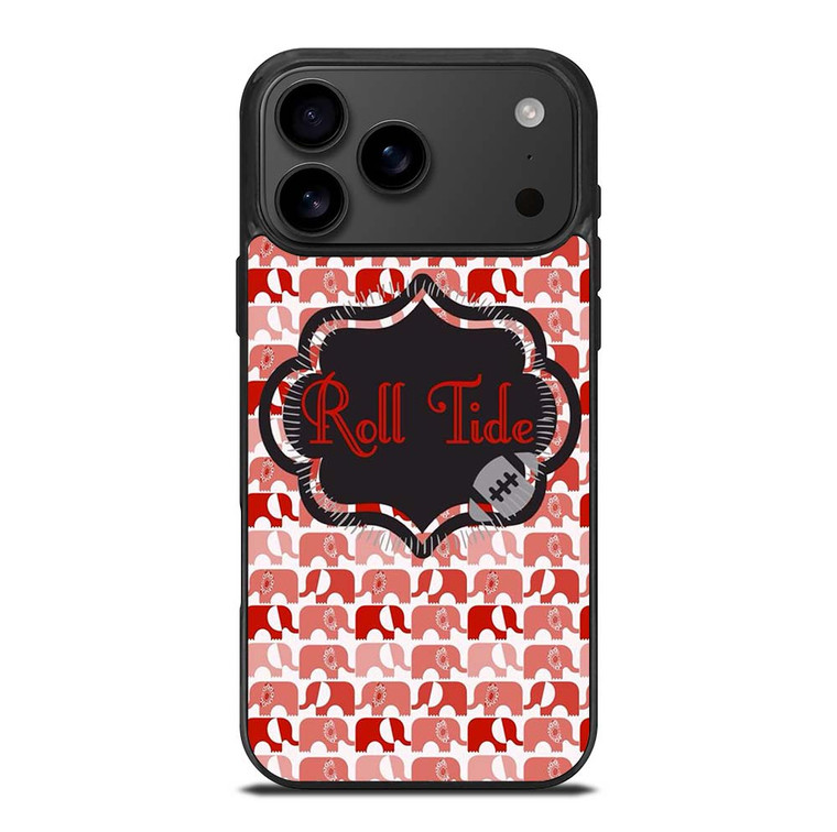 ALABAMA CRIMSON ROLL TIDE LOGO iPhone 17 Pro Max Case Cover