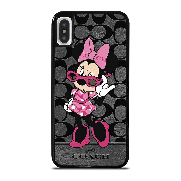 COACH MINNIE MOUSE CUTE iPhone X / XS Case Cover