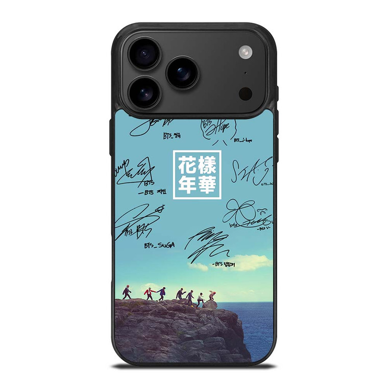 BANGTAN BOYS BTS SIGNATURE 2 iPhone 17 Pro Max Case Cover