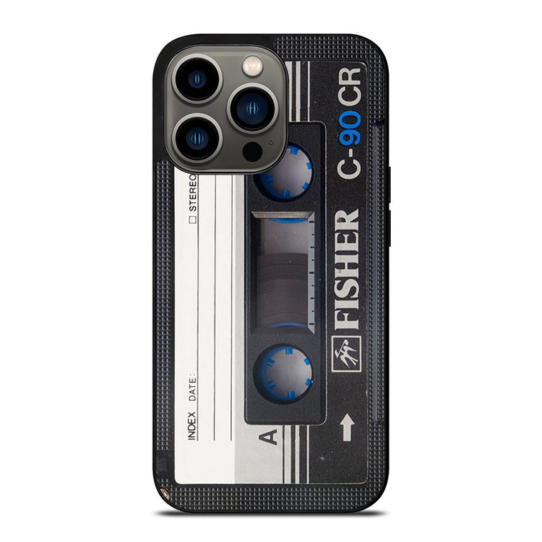 RETRO CASSETTE TAPE C-90 CR iPhone 13 Pro Case Cover