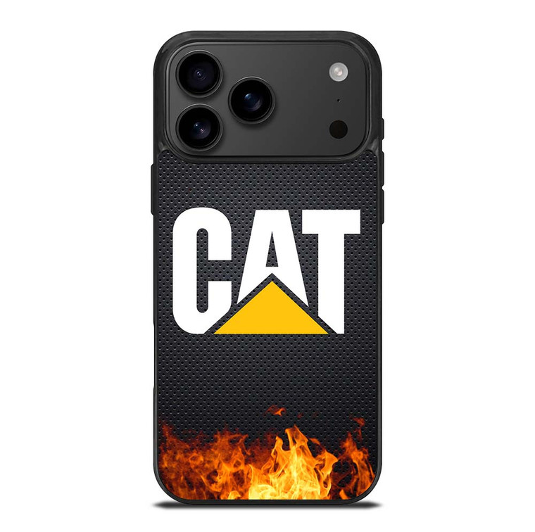 CATERPILLAR CAT TRACTOR LOGO FIRE iPhone 17 Pro Max Case Cover