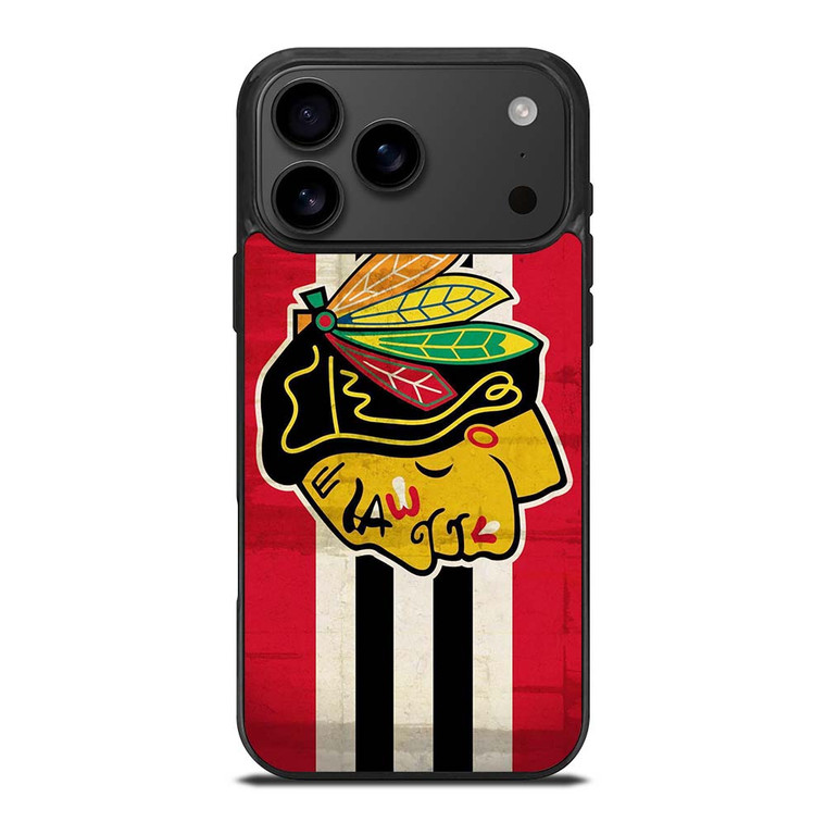 CHICAGO BLACKHAWKS iPhone 17 Pro Max Case Cover