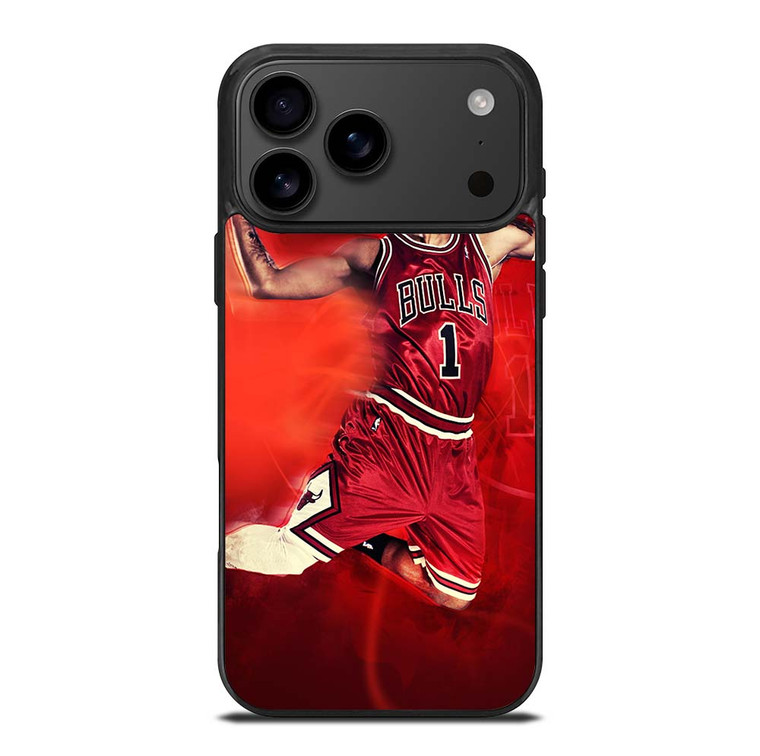 DERRICK ROSE CHICAGO BULLS iPhone 17 Pro Max Case Cover