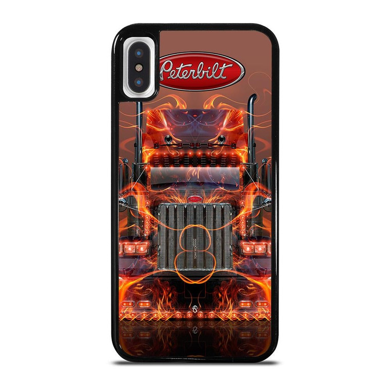 PETERBILT TRUCK FIRE LOGO iPhone X / XS Case Cover