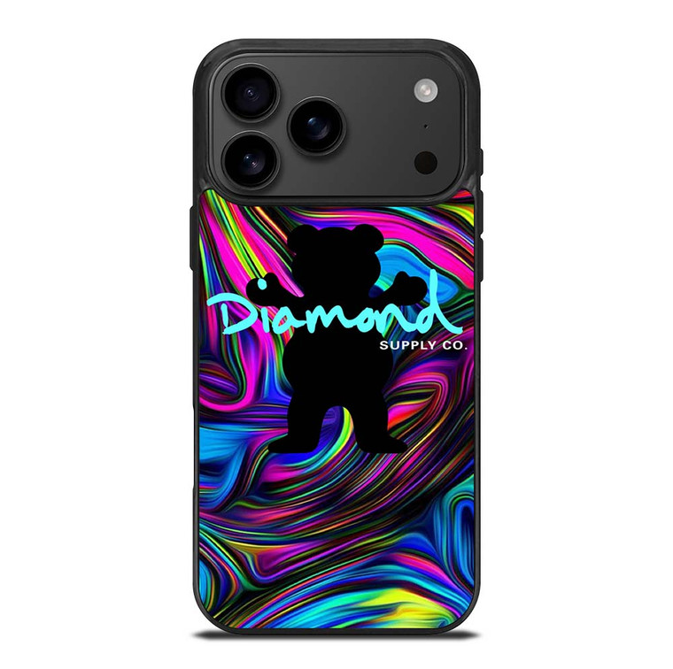 DIAMOND SUPPLY BEAR iPhone 17 Pro Max Case Cover