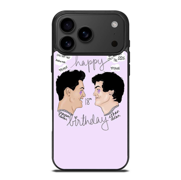 DOLAN TWINS QUOTE iPhone 17 Pro Max Case Cover