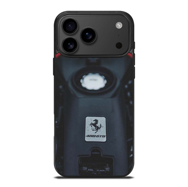 FERRARI 488 GTB ENGINE iPhone 17 Pro Max Case Cover