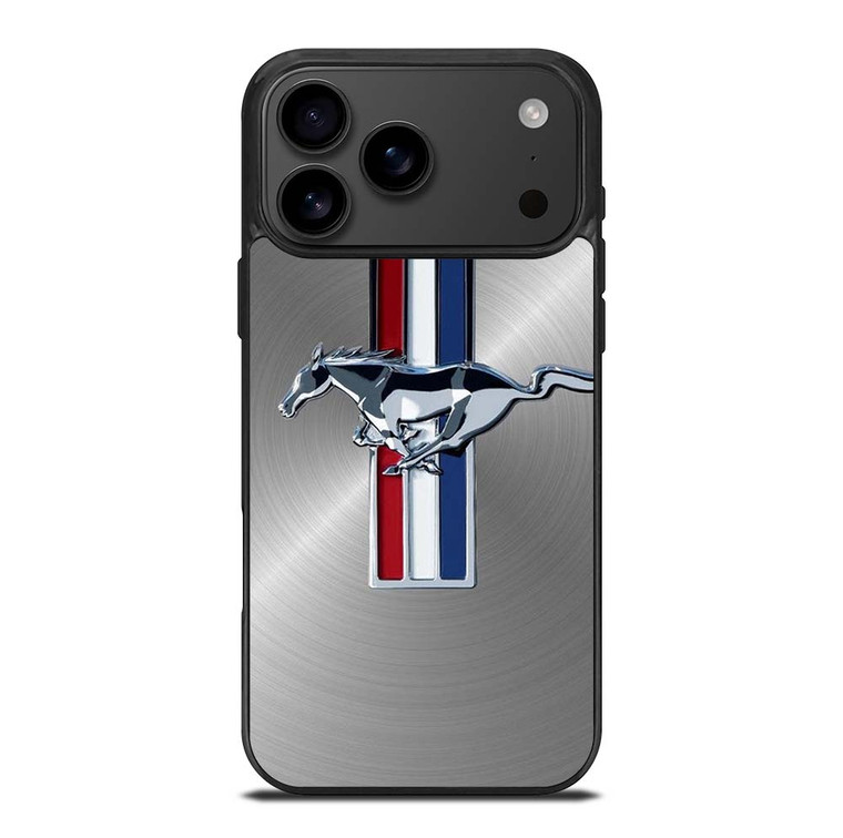FORD MUSTANG METAL EMBLEM LOGO iPhone 17 Pro Max Case Cover