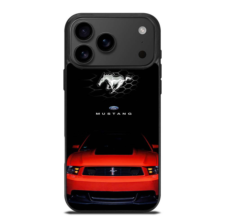 FORD MUSTANG RED iPhone 17 Pro Max Case Cover