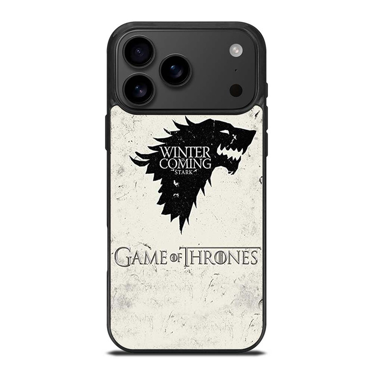 GAME OF THRONES WINTER IS COMING iPhone 17 Pro Max Case Cover