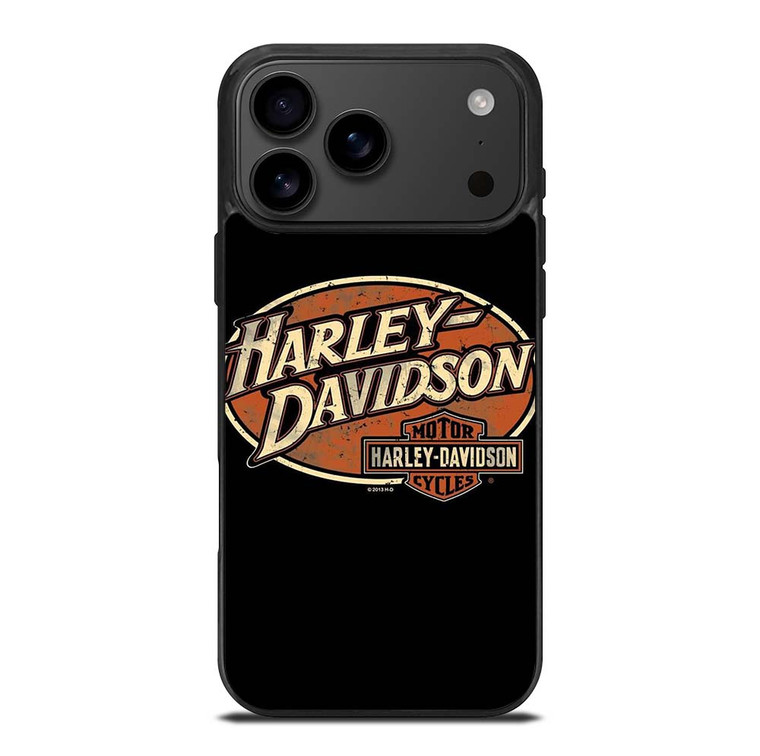 HARLEY DAVIDSON LOGO MOTORCYCLES COMPANY ICON iPhone 17 Pro Max Case Cover