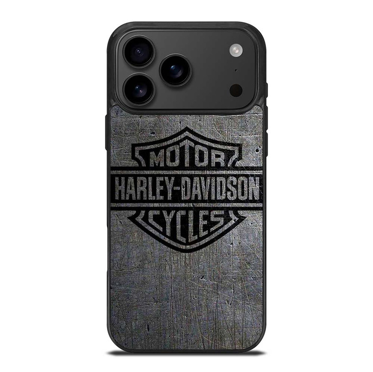HARLEY DAVIDSON MOTORCYCLES COMPANY LOGO METAL iPhone 17 Pro Max Case Cover