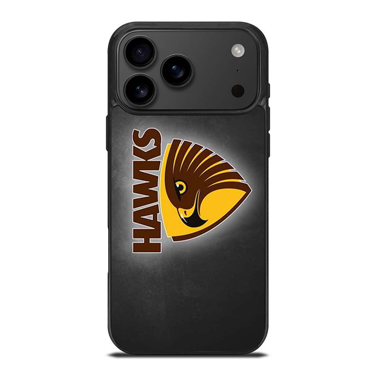 HAWTHORN HAWKS FOOTBALL CLUB LOGO AUSTRALIA iPhone 17 Pro Max Case Cover