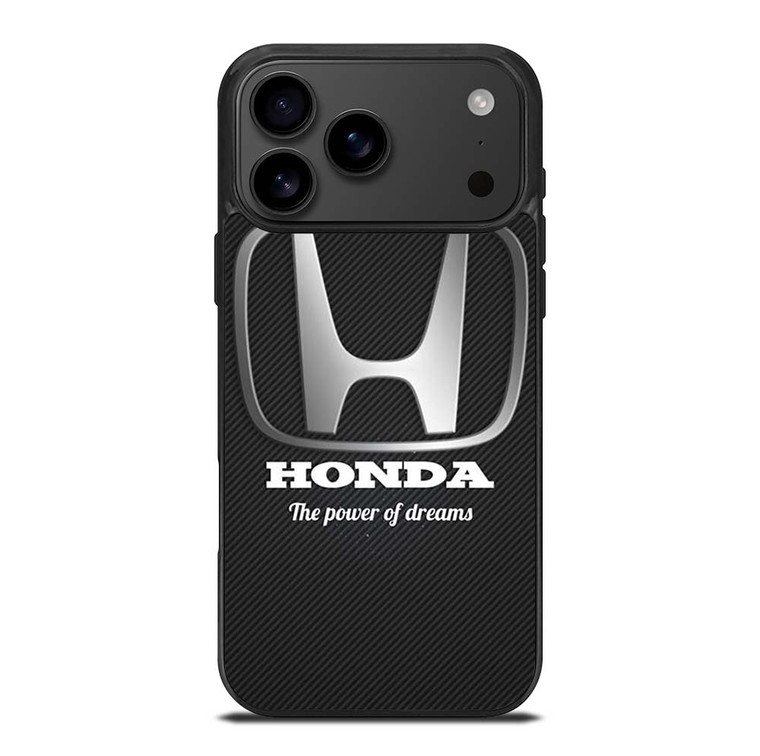 HONDA THE POWER OF DREAMS iPhone 17 Pro Max Case Cover