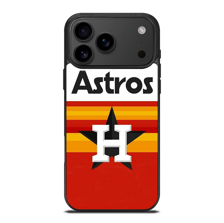 HOUSTON ASTROS MLB ICON iPhone 17 Pro Max Case Cover