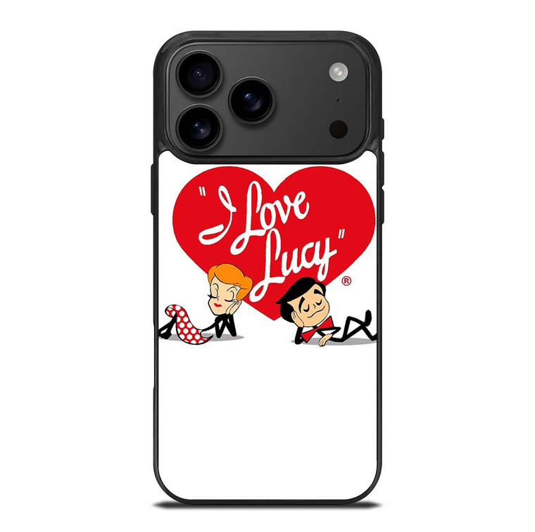 I LOVE LUCY FALLING LOVE iPhone 17 Pro Max Case Cover