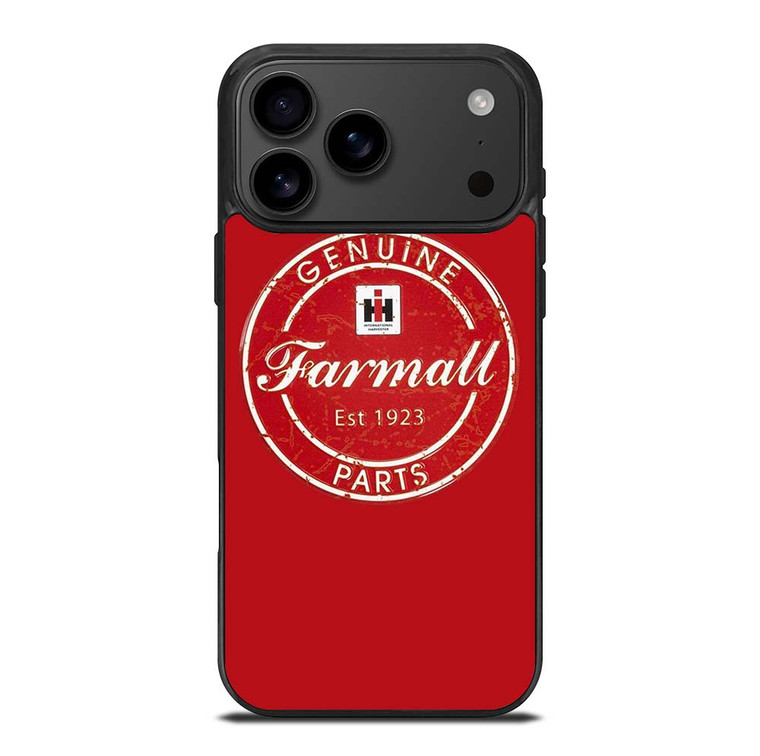 IH INTERNATIONAL HARVESTER FARMALL LOGO TRACTOR PARTS EST 1923 iPhone 17 Pro Max Case Cover