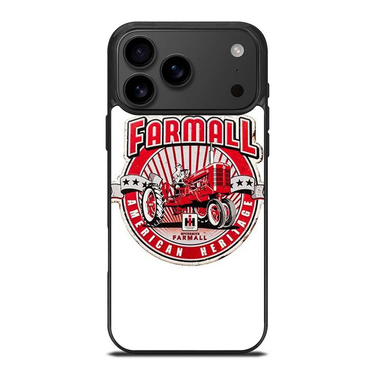 IH INTERNATIONAL HARVESTER FARMALL TRACTOR LOGO AMREICAN HERITAGE iPhone 17 Pro Max Case Cover