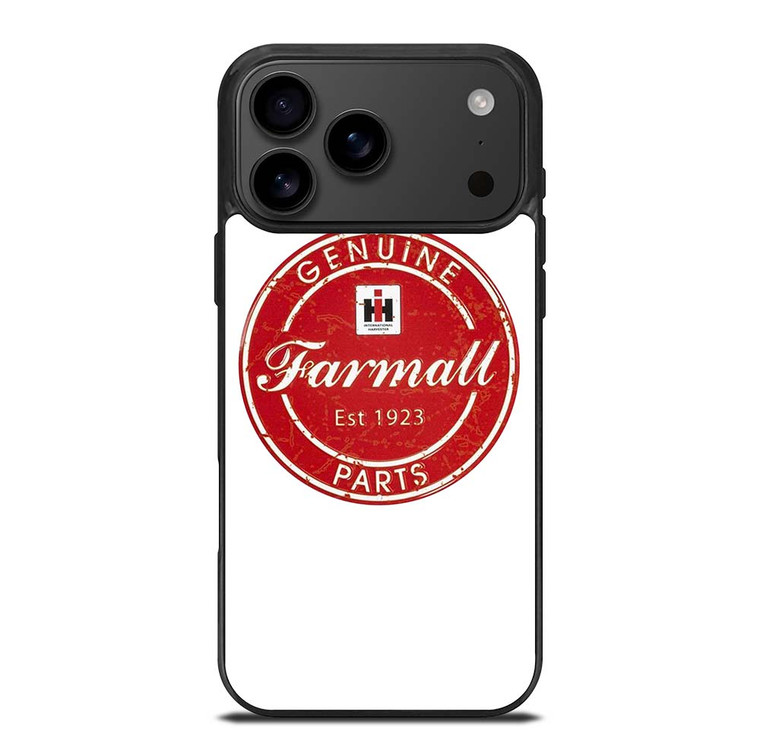IH INTERNATIONAL HARVESTER FARMALL TRACTOR LOGO PARTS EST 1923 iPhone 17 Pro Max Case Cover
