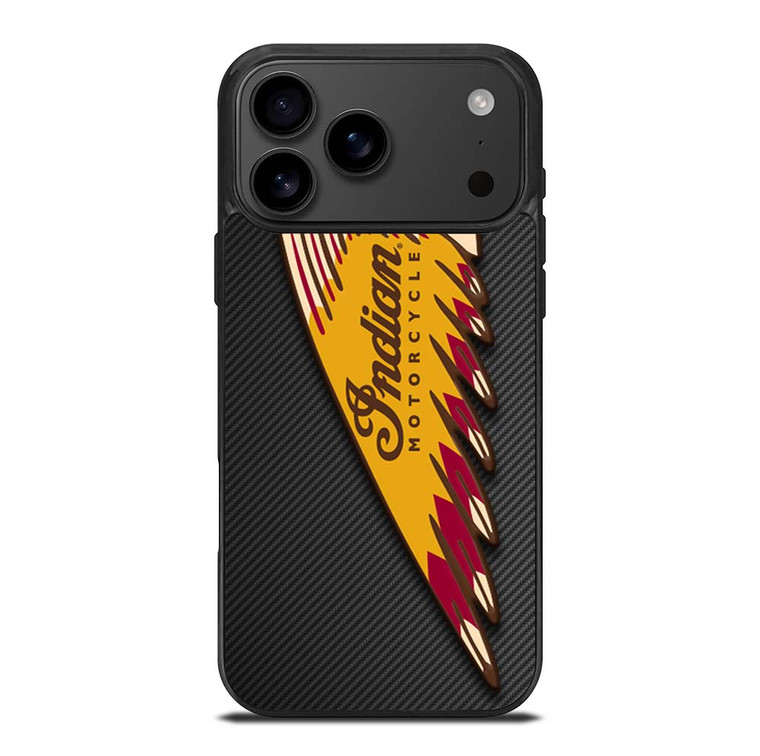INDIAN MOTOR CYCLE CARBON LOGO iPhone 17 Pro Max Case Cover
