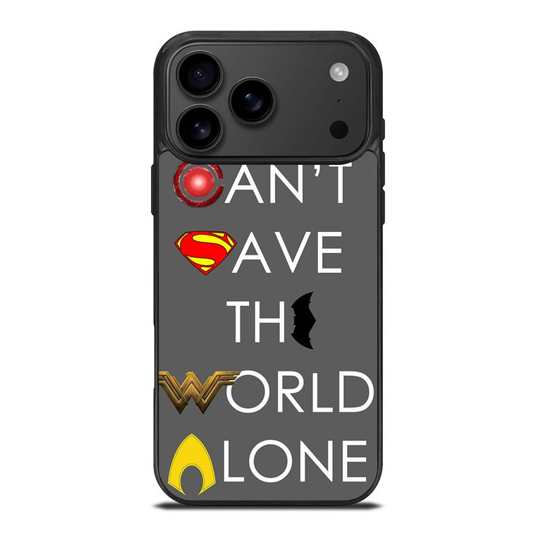 JUSTICE LEAGUE SAVE THE WORLD iPhone 17 Pro Max Case Cover