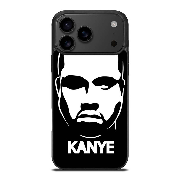 KANYE WEST RAPPER ILLUSTRATION iPhone 17 Pro Max Case Cover