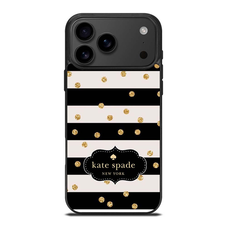 KATE SPADE NEW YORK STRIP POLKADOTS iPhone 17 Pro Max Case Cover