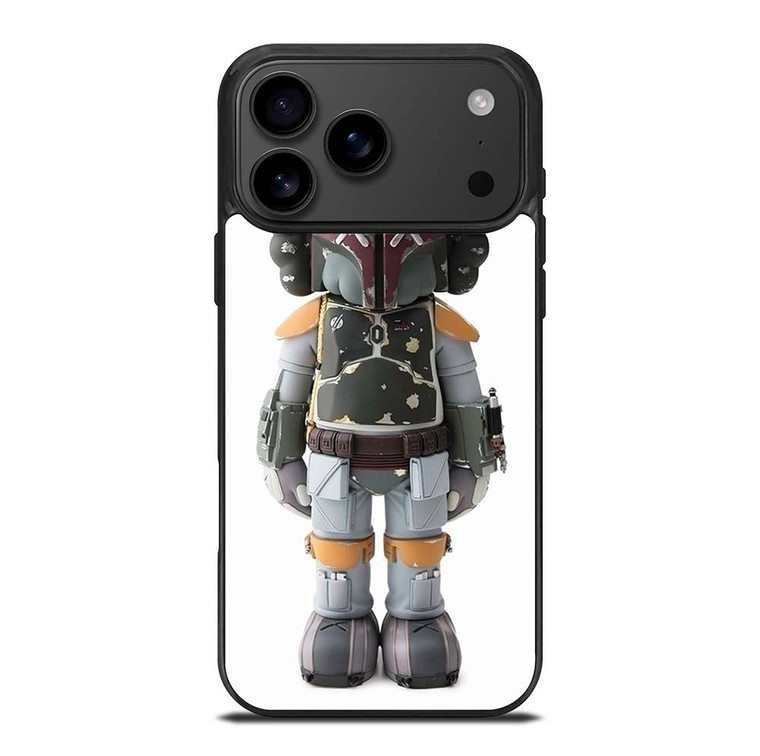 KAWS BOBA FETT STAR WARS iPhone 17 Pro Max Case Cover
