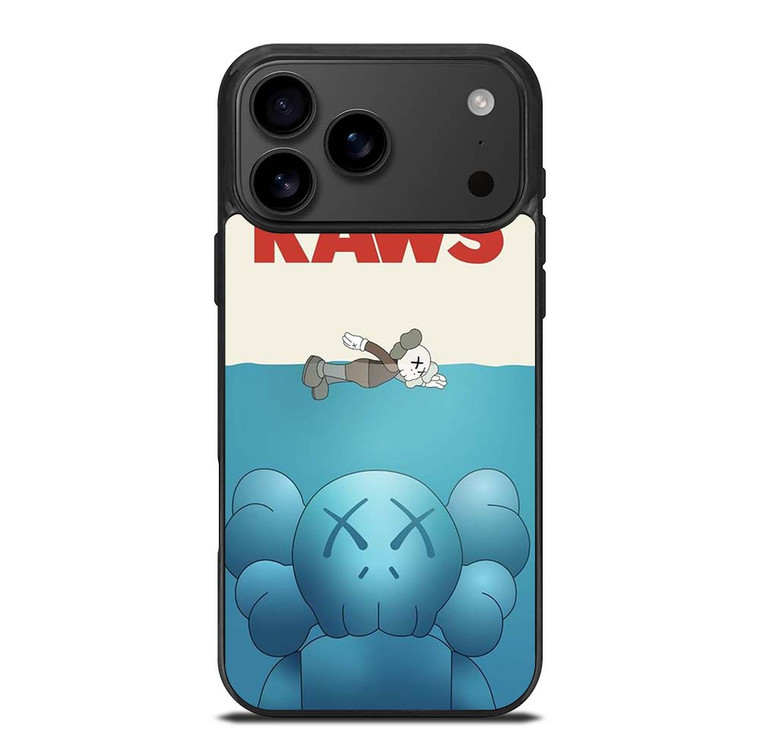 KAWS JAWS FUNNY ICON iPhone 17 Pro Max Case Cover