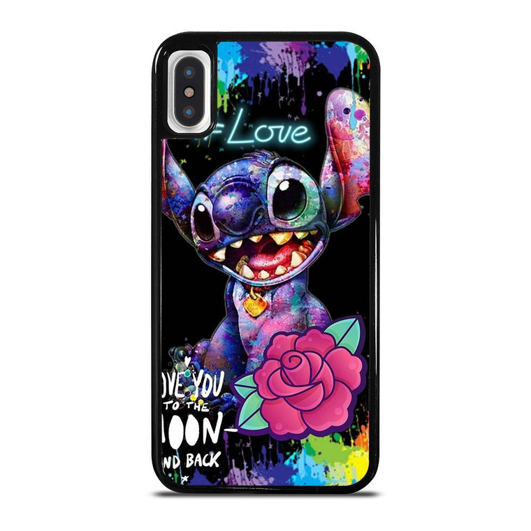 LILO AND STITCH ART iPhone X / XS Case Cover