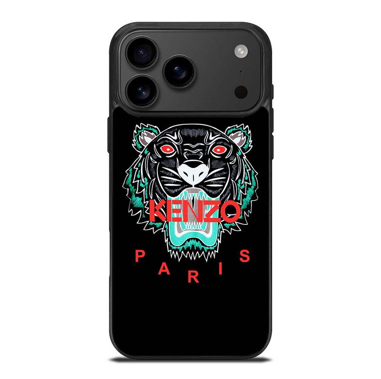KENZO PARIS BLACK iPhone 17 Pro Max Case Cover