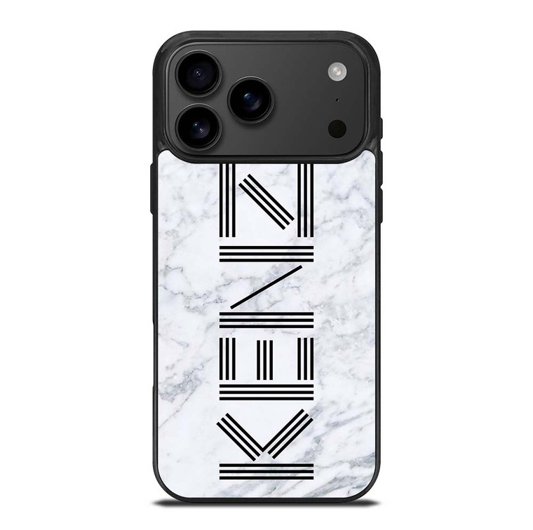 KENZO PARIS MARBLE LOGO iPhone 17 Pro Max Case Cover