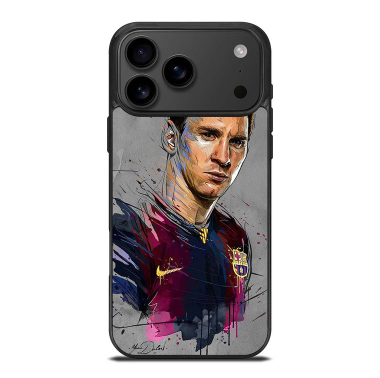 LIONEL MESSI ART iPhone 17 Pro Max Case Cover