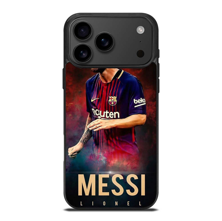 LIONEL MESSI BARCELONA 3 iPhone 17 Pro Max Case Cover