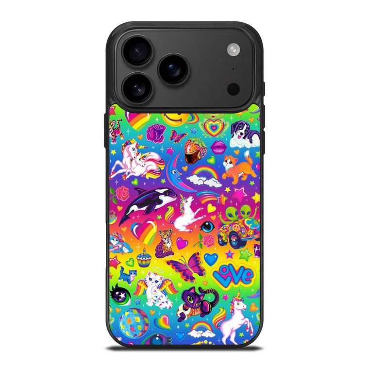 LISA FRANK SWAG CUTE iPhone 17 Pro Max Case Cover