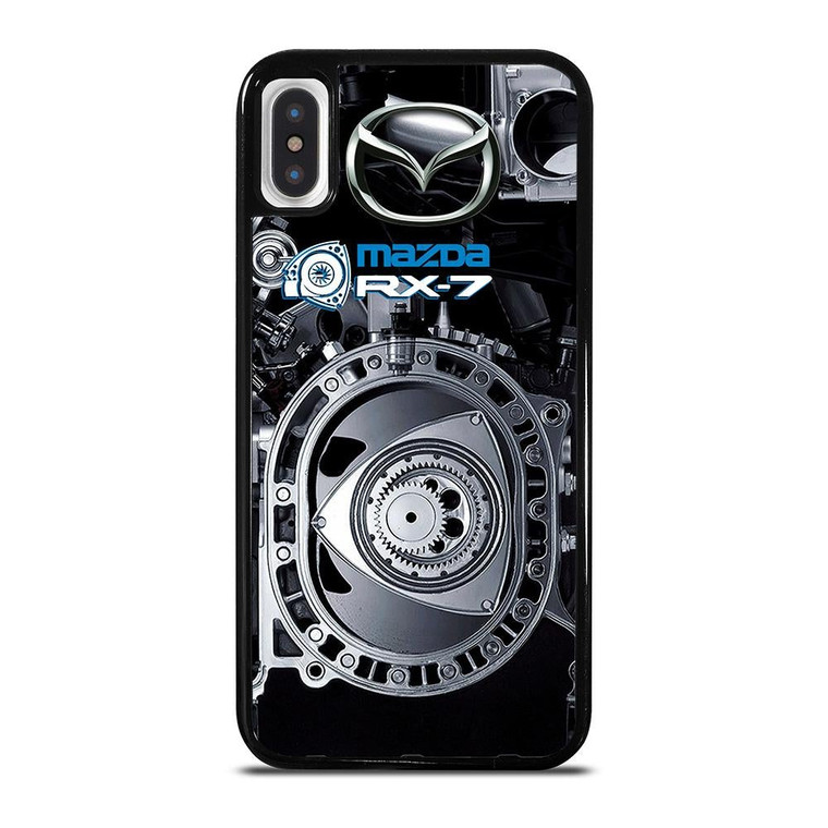 MAZDA RX-7 CAR ROTARY ENGINE iPhone X / XS Case Cover