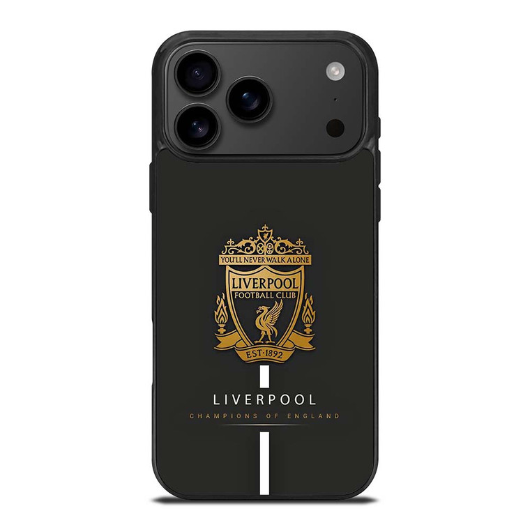LIVERPOOL FC CHAMPIONS OF ENGLAND iPhone 17 Pro Max Case Cover