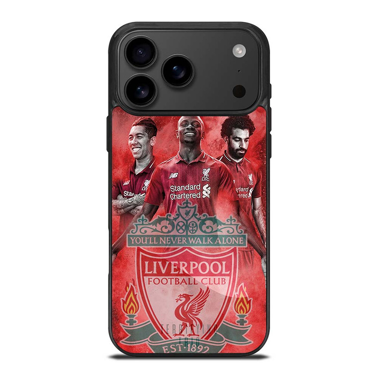 LIVERPOOL FC TRIO FIRMINO MANE SALAH iPhone 17 Pro Max Case Cover