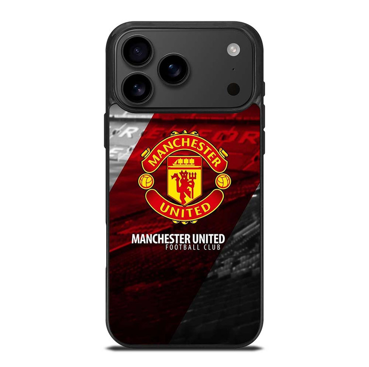 MANCHESTER UNITED FC LOGO iPhone 17 Pro Max Case Cover