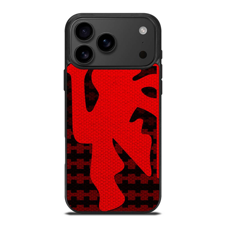 MANCHESTER UNITED RED DEVIL LOGO iPhone 17 Pro Max Case Cover