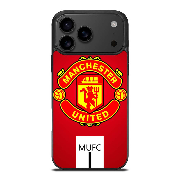 MANCHESTER UNITED RED DEVILS iPhone 17 Pro Max Case Cover