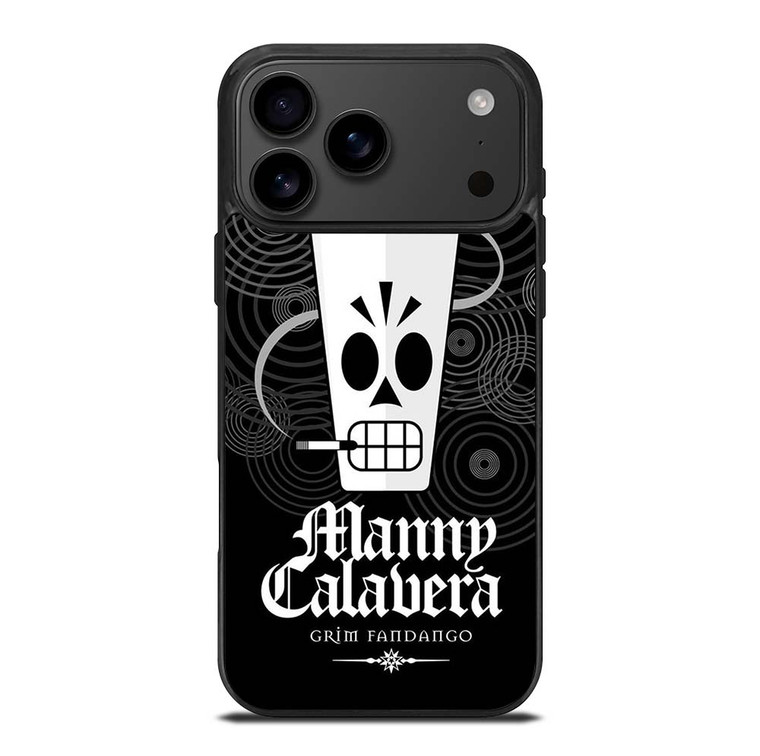 MANNY CALAVERA GRIM FANDANGO iPhone 17 Pro Max Case Cover