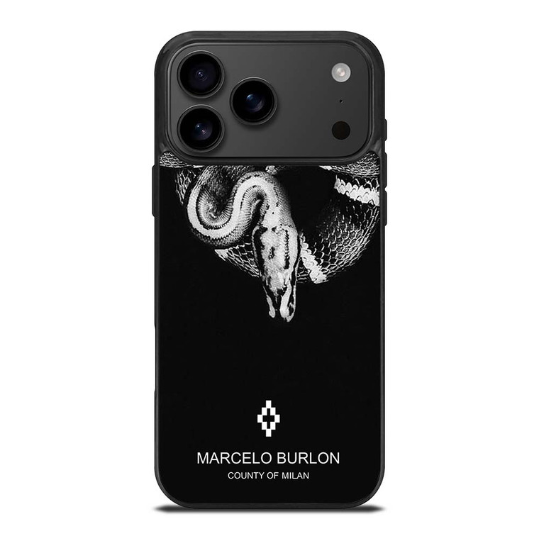 MARCELO BURLON SNAKE 2 iPhone 17 Pro Max Case Cover