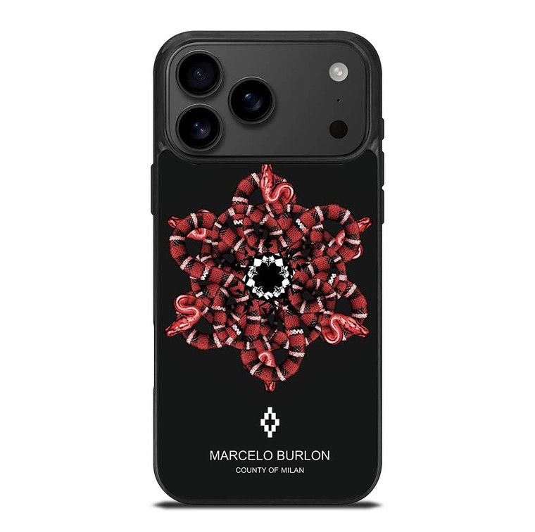 MARCELO BURLON SNAKE iPhone 17 Pro Max Case Cover
