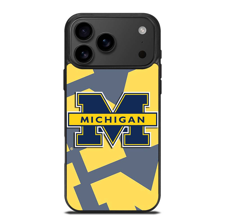 MICHIGAN WOLVERINES LOGO iPhone 17 Pro Max Case Cover