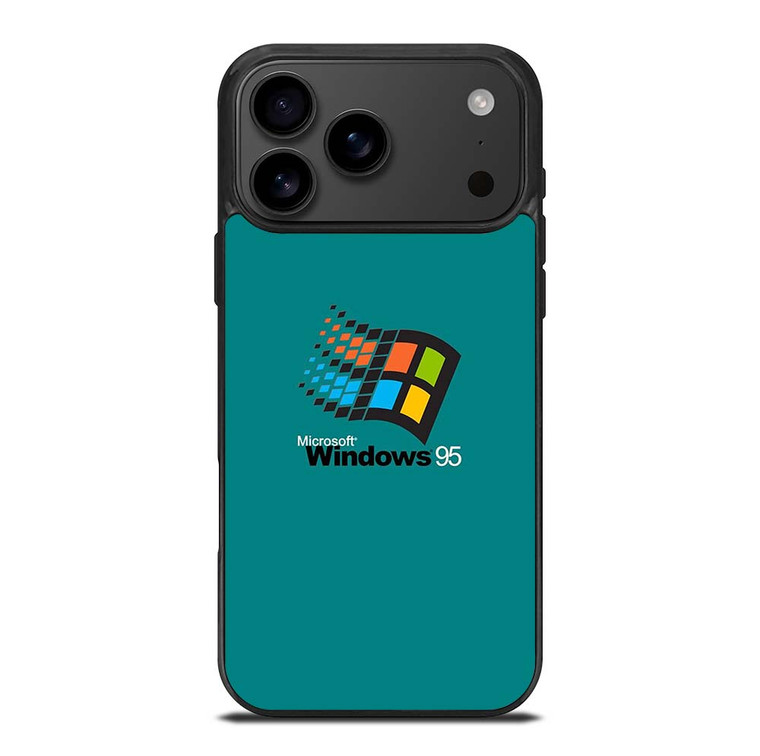 MICROSOFT WINDOWS 95 RETRO LOGO iPhone 17 Pro Max Case Cover
