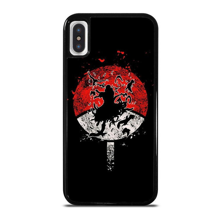 UCHIHA CLAN ART LOGO iPhone X / XS Case Cover