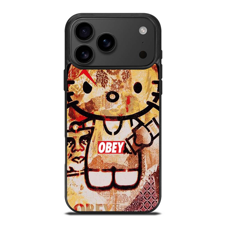 OBEY HELLO KITTY iPhone 17 Pro Max Case Cover