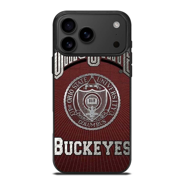 OHIE STATE BUCKEYES UNIVERSITY LOGO iPhone 17 Pro Max Case Cover